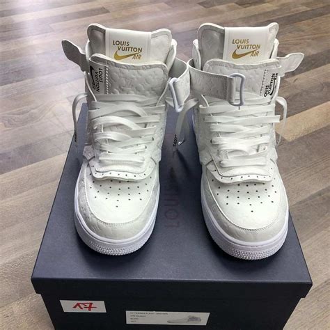 louis vuitton off white air force 1 auction